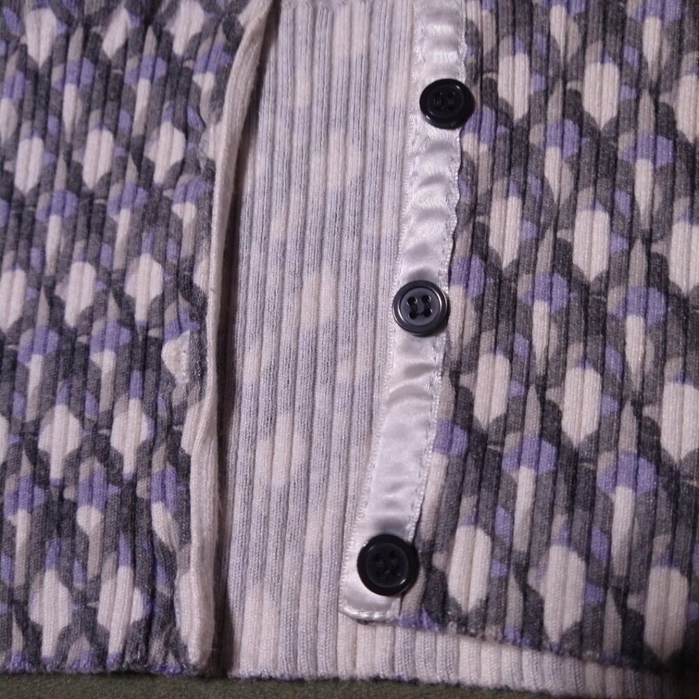 Express Design Studio Patterned Cardigan - image 3